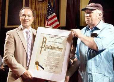 City salutes Cadillac Man