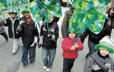 St. Patrick’s Day arrives early for Queens celebrators