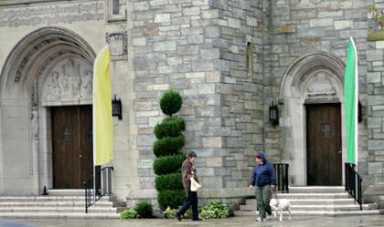 Monsignor at Our Lady Queen of Martyrs in Forest Hills in child porn investigation