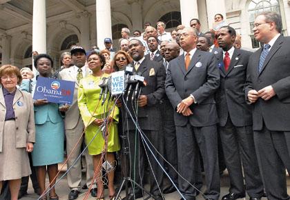 SE Qns’ black leaders canvass swing states for Obama