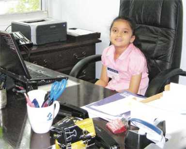 Principal, 6, lays down law