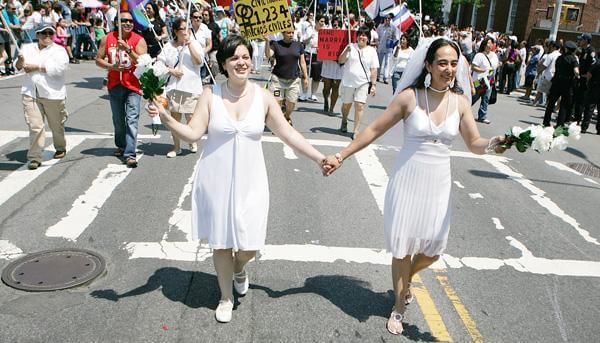 Gay marriage fight a focus at Queens Pride Parade