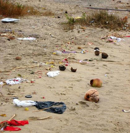 Religious detritus fouling Rockaway coast: Weiner