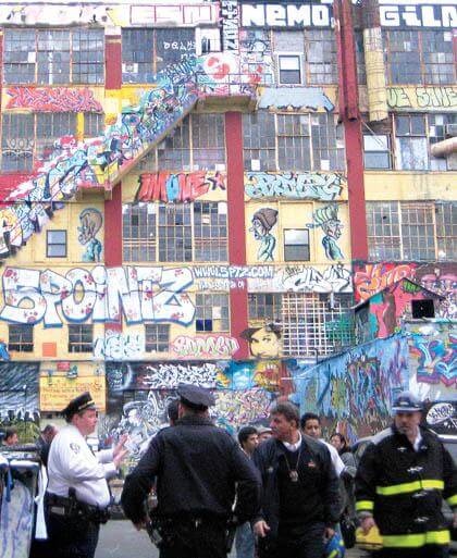 Woman, 37, hurt in LIC warehouse stair collapse
