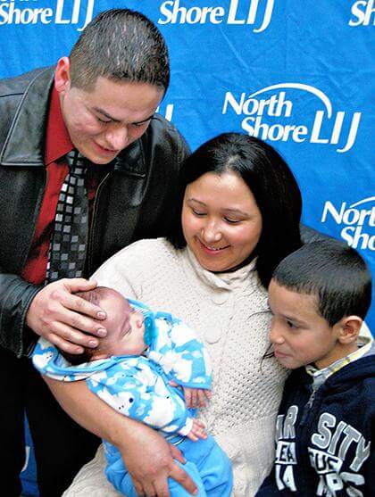LIJ physicians save baby from rare condition