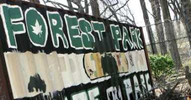 Apologetic rapist drags woman into Forest Pk.