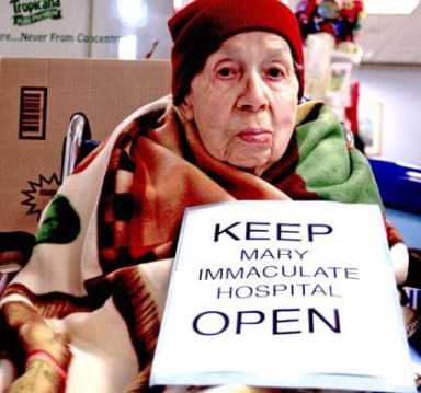 Mary Immaculate, St. John’s hosptials seek cash to stay alive