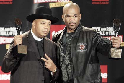 Runâˆ’D.M.C. inducted into rock Hall of Fame