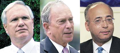 Thompson closing gap on Bloomberg in mayoral race: Poll