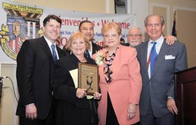 Mark, David Weprin’s mother honored by state Hispanic group