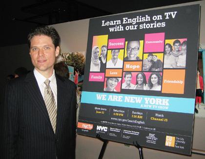 ESL TV show unveiled at Queens Museum of Art