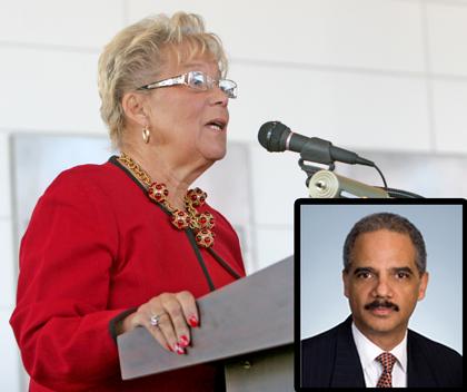 Marshall touts exâˆ’neighbor Holder for Obama’s AG