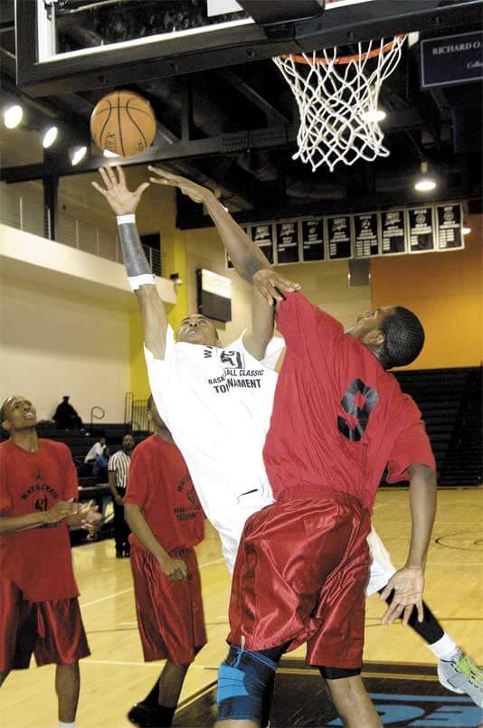 Basketball becomes secondary