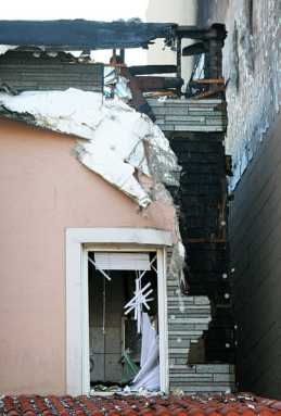 Two-alarm fire guts inside of Astoria home