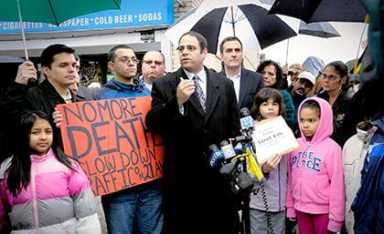Vallone calls for speed bump