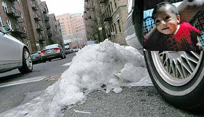 Two tragedies strike snowbound Corona