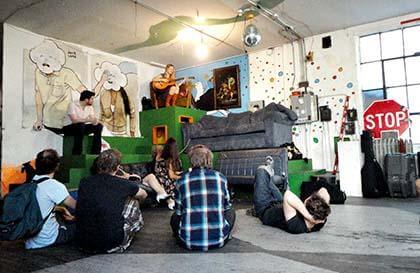 Artists’ hangout ransacked in