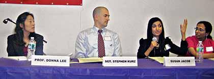 Asian-American panel views domestic violence
