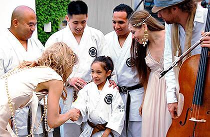 Astoria dojo, cellist prepare unusual combo