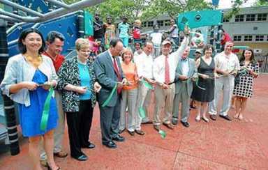 Astoria playgrounds honor Greek culture