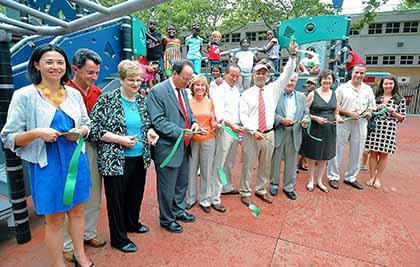 Astoria playgrounds honor Greek culture