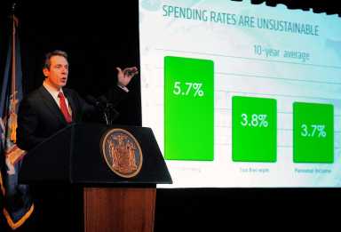 Cuomo, Legislature leaders reach budget deal