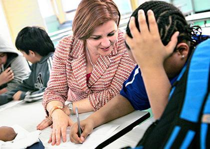 City Year program boosts attendance at LIC school