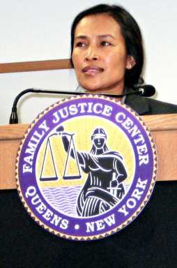 Former sex slave details life at Kew Gardens event