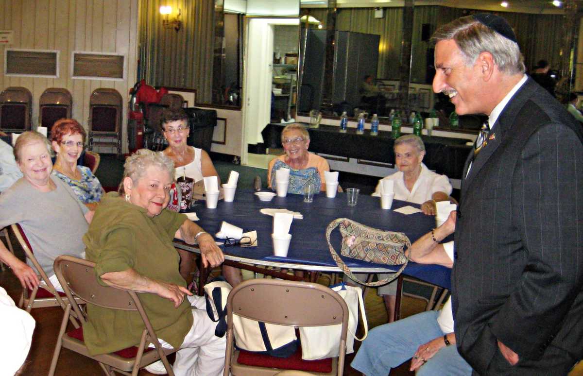 David Weprin touts his support of Israel