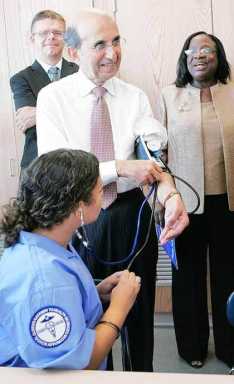 Klein, pupils upbeat about Briarwood school