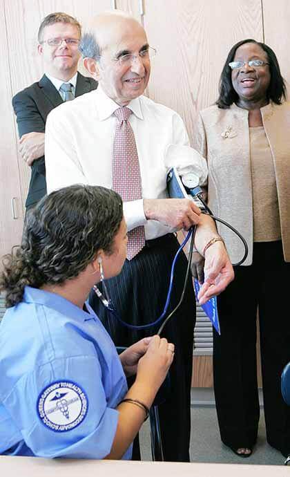 Klein, pupils upbeat about Briarwood school