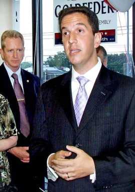 Goldfeder starts campaign from Howard Beach HQ