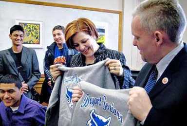 Astoria school sings praises of respect