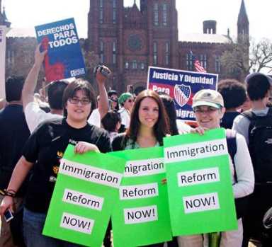 Queens immigration advocates take their case on to D.C.