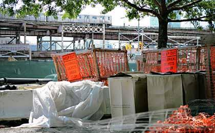 Battle brews over Queens Plaza millstones