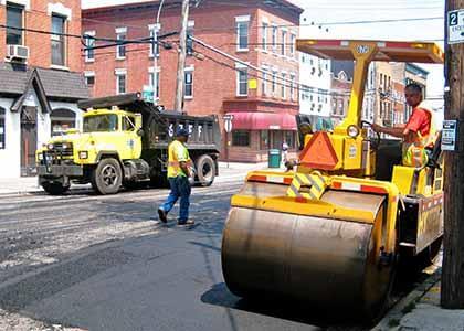 Vernon Boulevard in LIC repaved to fill deep potholes