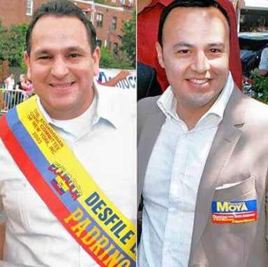 Monserrate behind Moya in race funds