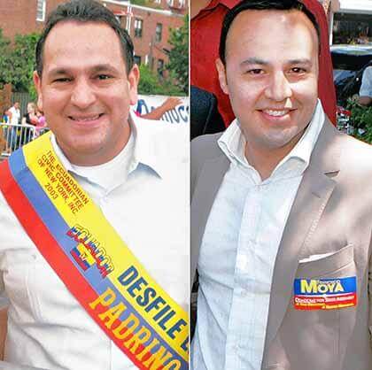 Monserrate behind Moya in race funds