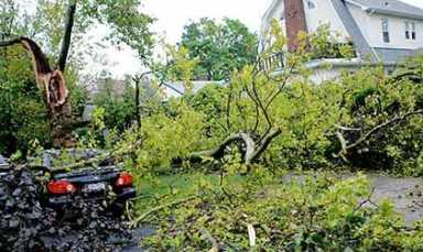 Prez declares disaster area after tornado