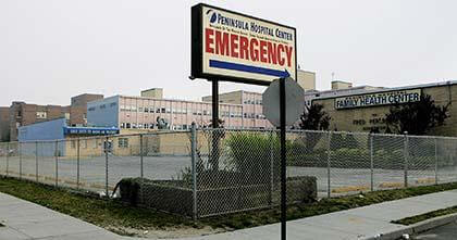 Peninsula Hospital in debt