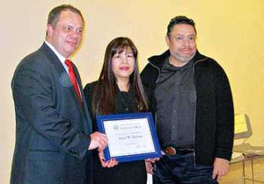 Literacy director wins Sloan prize for library work