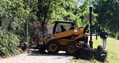 Construction begins at Ridgewood Reservoir