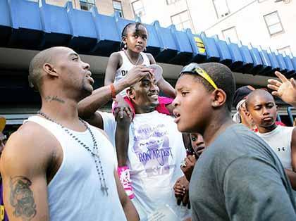Queensbridge turns out for native son, Lakers’ Ron Artest