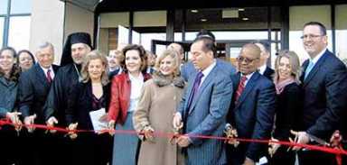 Nonprofit celebrates new tower, man who inspired it