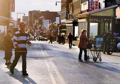 Main Street attracts more straphangers