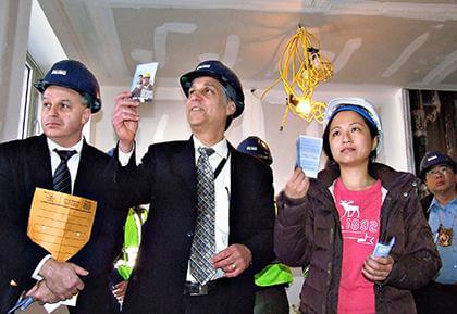 Flushing site made part of city Site Safety Week