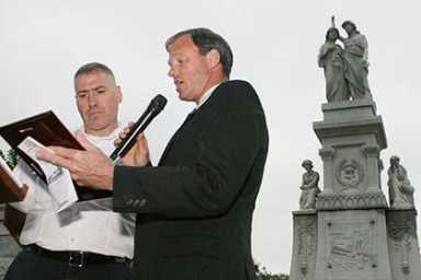 Community honors Slocum victims, 9/11 heroes