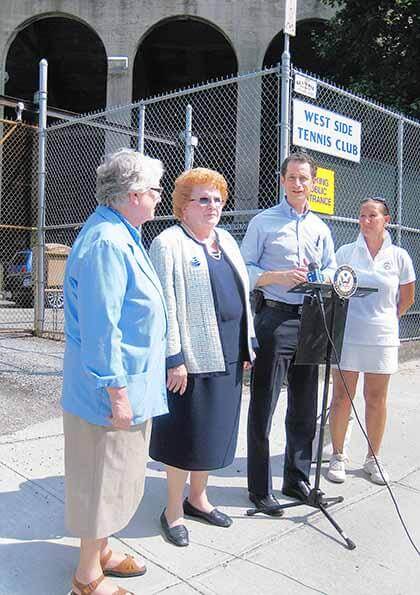 Weiner wants tennis event in Forest Hills