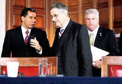Dems blast Paterson vetoes
