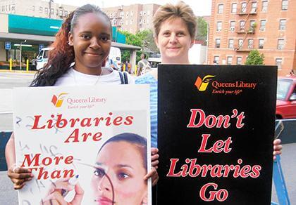Queens librarians union slams planned $17M budget cuts